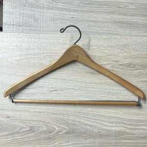Antique wooden hanger by Wishbone